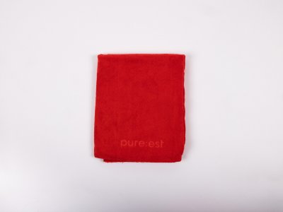 Pureest All purpose cleaning cloth 65x60 cm - Red