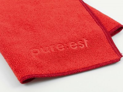 Pureest All purpose cleaning cloth 65x60 cm - Red