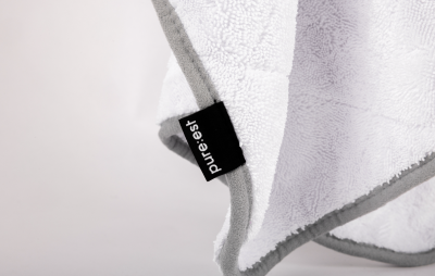 Pureest Double sided cloth 90x70 cm - White