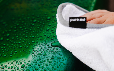Pureest Double sided wipe 90x70 cm - White