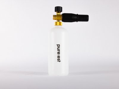 Pureest foam lance including adapters