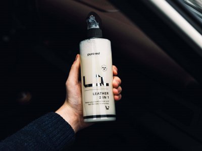 Pureest L1 Leather Cleaner & Protector - 500 ml