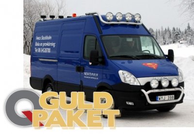 Q GOLD PACKAGE with vehicle bows for Iveco Daily 2012-2013