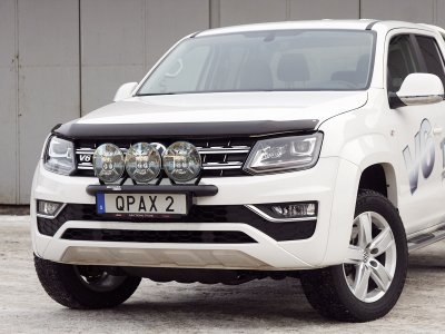 Front bar for 3 auxiliary lights Volkswagen Amarok from 2010-2020