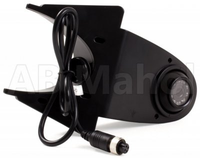 Rear view camera system 7" rear view mirror monitor incl. one protruding camera module