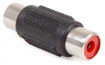 RCA-Adapter with female-female socket.