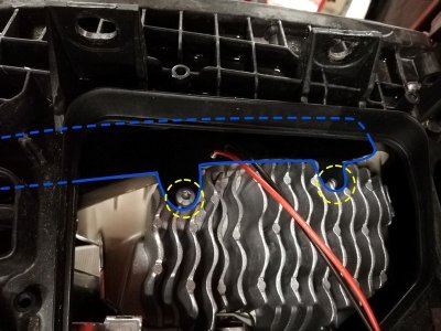 Reflector light for Scania Next Gen from 2017-