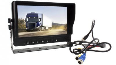 9-inch rear view camera system with 1 visor camera