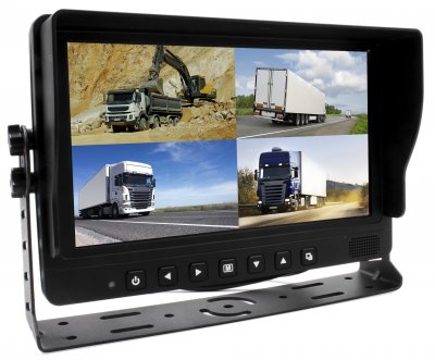 Monitor RM90SS with wiring harness. 9 inch screen designed for reversing cameras.