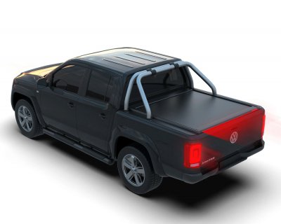 Tessera Roll+ E-KIT Rolltop Volkswagen Amarok from 2011-2020 with original roll bar