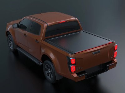 Rolltop Isuzu D-Max from 2020 onwards | Double Cab | For vehicles without OEM roll bar