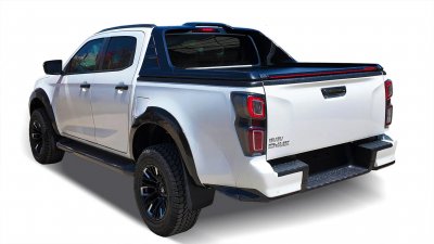 Rolltop Isuzu D-Max from 2020 onwards | Double Cab | For vehicles with OEM roll bar