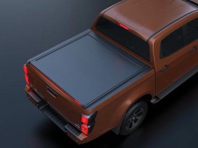 Rolltop Isuzu D-Max from 2020 onwards | Double Cab | For vehicles without OEM roll bar