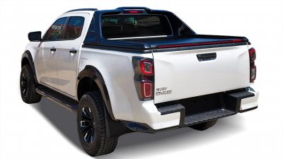 Rolltop Isuzu D-Max from 2020 onwards | Double Cab | For vehicles with OEM roll bar