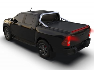 Rolltop Toyota Hilux from 2016 onwards | Double Cab, for vehicles with OEM roll bar