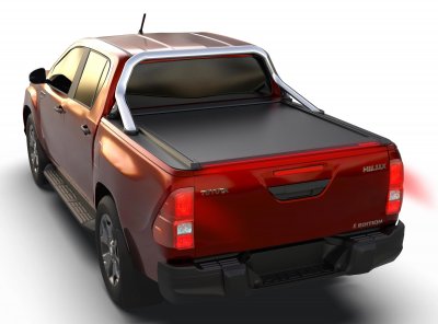 Rolltop Toyota Hilux from 2016 onwards | Double Cab, for vehicles with OEM roll bar