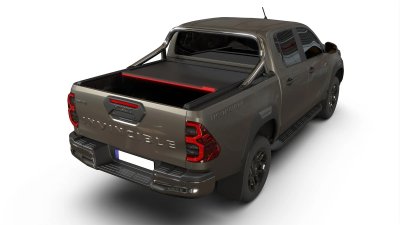 Rolltop Toyota Hilux from 2016 onwards | Double Cab, for vehicles with OEM roll bar