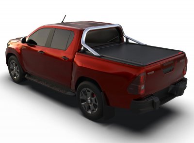 Rolltop Toyota Hilux from 2016 onwards | Double Cab, for vehicles with OEM roll bar