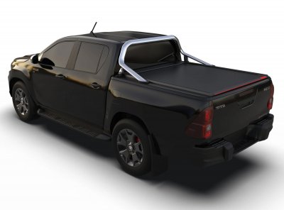 Rolltop Toyota Hilux from 2016 onwards | Double Cab, for vehicles with OEM roll bar