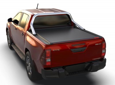 Rolltop Toyota Hilux from 2016 onwards | Double Cab, for vehicles with OEM roll bar