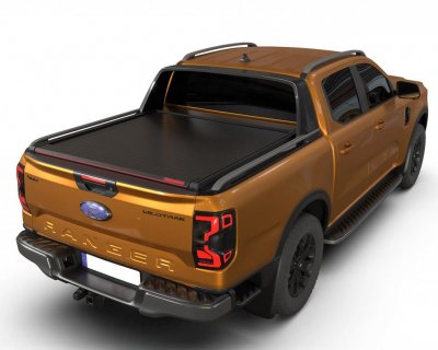 Rolltop Ford Ranger 2012-2023 - Tessera Roll+ E-KIT | WildTrak | Double Cab