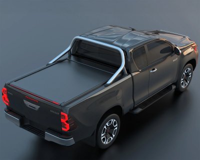 Tessera Roll+ S-KIT Rolltop Toyota Hilux from 2016- | Extra Cab with original roll bar