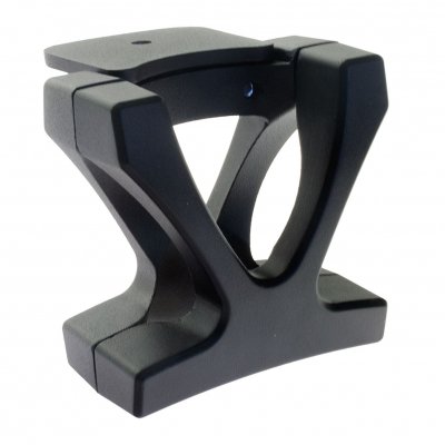 Pipe bracket for LED ramps and work lights