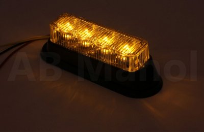 Flashlight Response 4xLED ECE R65 - 12-24 V