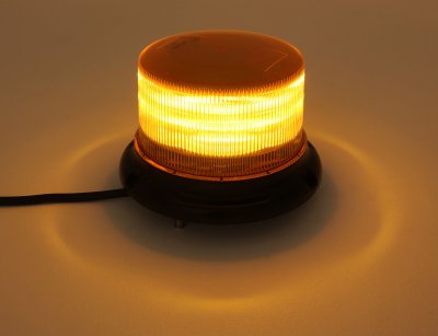 Rotating warning light
