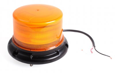 Rotating warning light