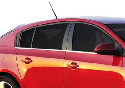 Stainless steel moldings for Chevrolet Cruze Sedan 2012-