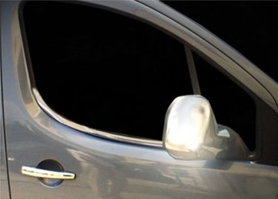 Stainless steel weatherstripping for Citroën Berlingo 2008-