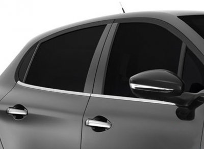 Stainless steel moldings for Citroën C5 Sedan 2008-