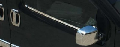 Stainless steel weatherstripping for Peugoet Bipper 2008-