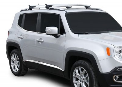 Stainless steel railings for Jeep Renegade 2014-