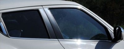 Stainless steel moldings for Nissan Juke 2011-
