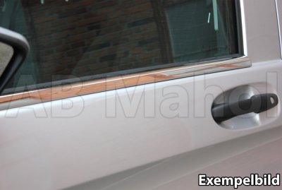 Stainless steel railings for Renault Captur 2013-