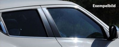 Stainless steel weatherstrips for Opel Mokka 2012-