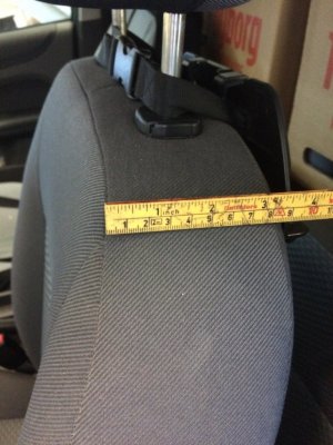 Heavy duty front seat cover for VW Transporter T5 2003-2009