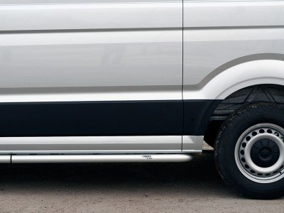 Aluminum side bars for MAN TGE from 2017-