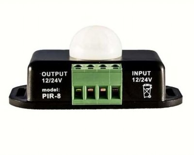 PIR Sensor for Interior Lighting 12/24V - Max 72W