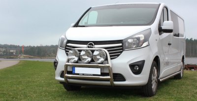 Stainless Steel Side Arches for Opel Vivaro L2 2015-