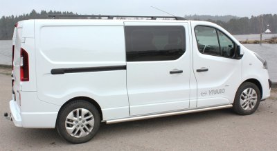 Stainless Steel Side Arches for Fiat Talento L2 2016-