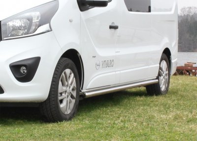 Stainless Steel Side Arches for Opel Vivaro L2 2015-