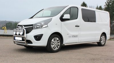Stainless Steel Side Arches for Opel Vivaro L2 2015-