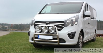 Stainless Steel Side Arches for Renault Trafic L1 2015-