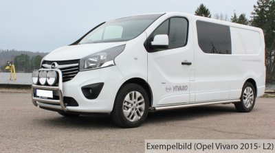 Stainless Steel Side Arches for Renault Trafic L2 2015-