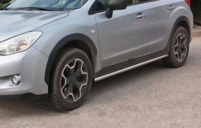 Stainless Steel Side Arches for Subaru XV 2012-