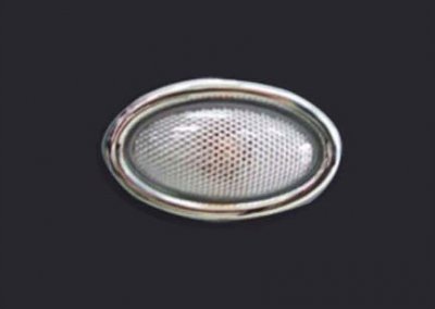 Stainless steel side indicator detail for Peugeot Partner 2019-