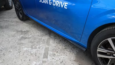 Side skirts Peugeot 208 from 2020-
